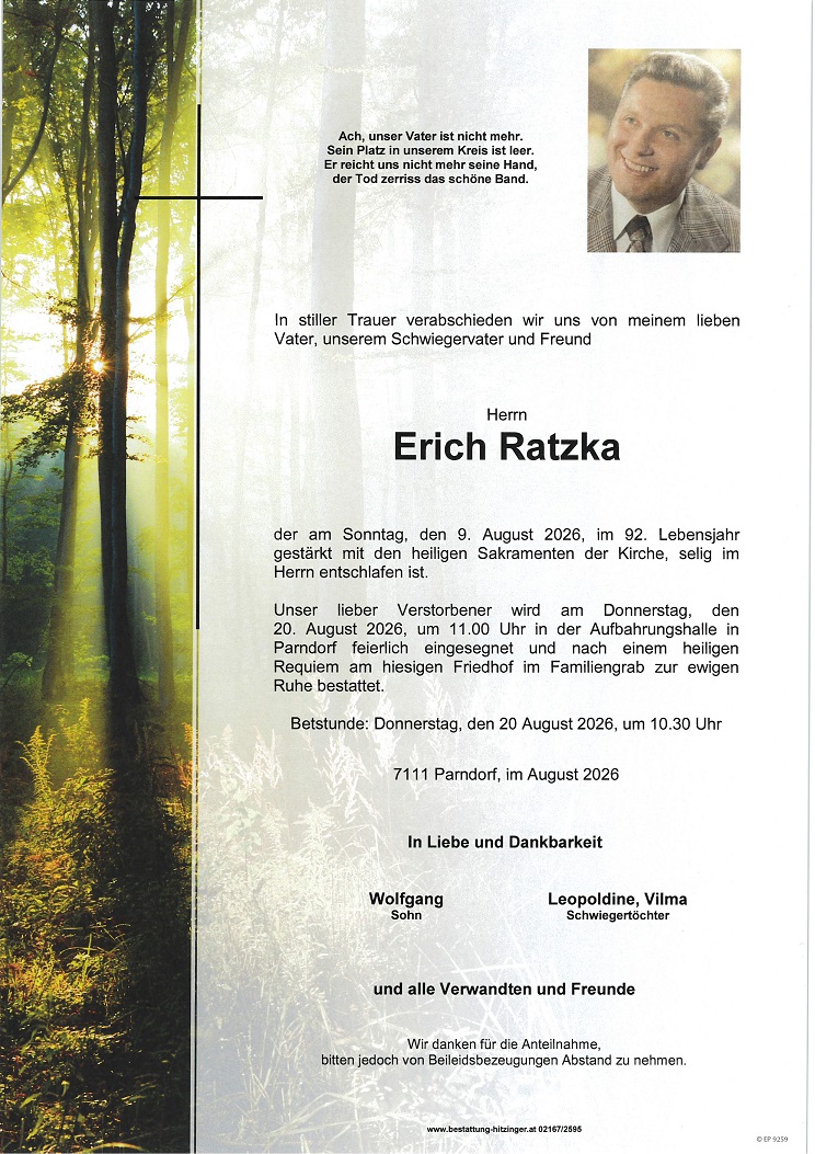 Parte Erich Ratzka